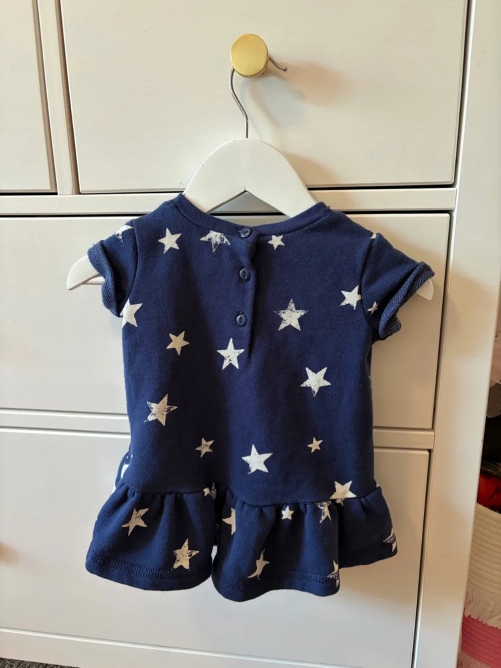 Ralph Lauren Navy Blue Star Dress 3 Months
