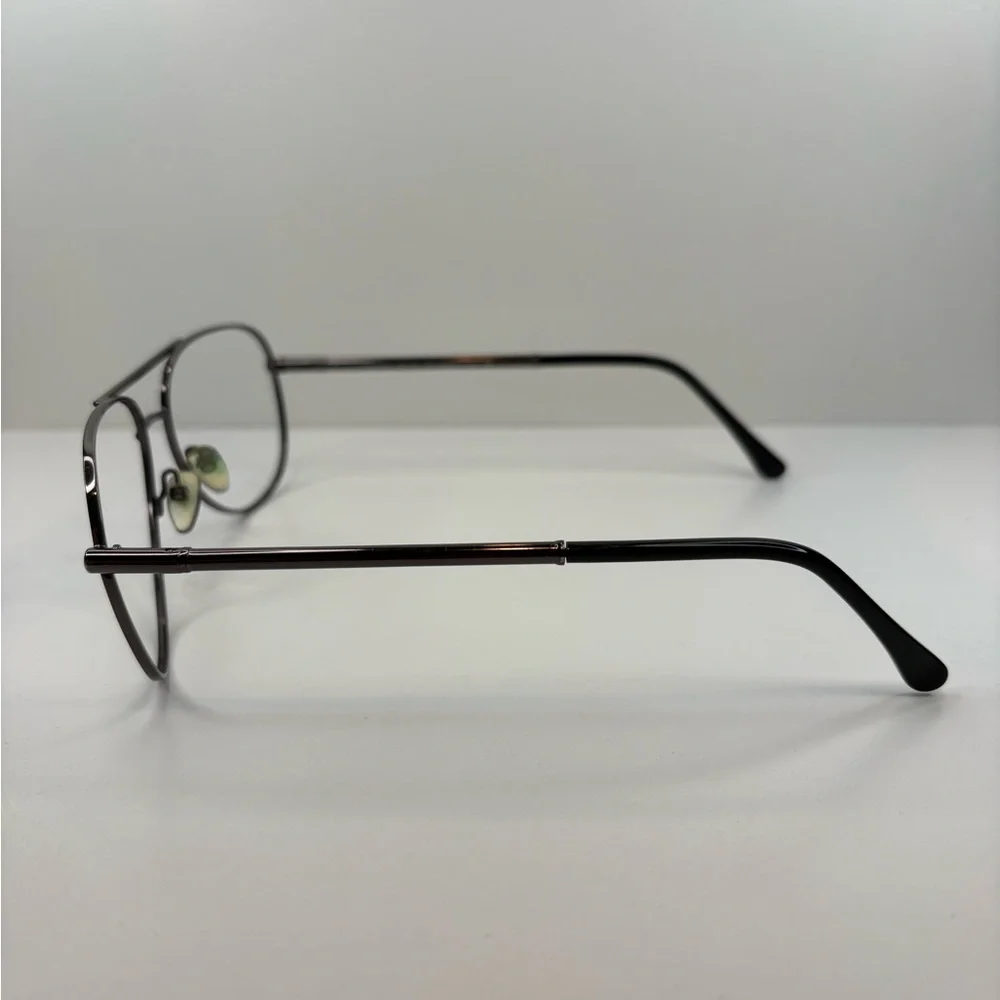 KIRKLAND SIGNATURE SUNGLASSES Zin 596184 GUNMETAL 57•16•140 FRAMES ONLY