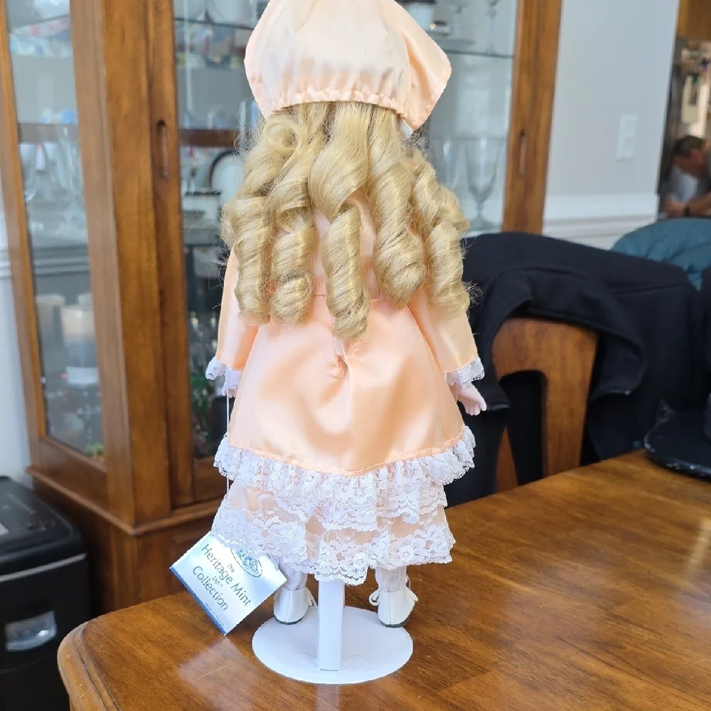 Heritage Mint Rebecca Porcelain Doll