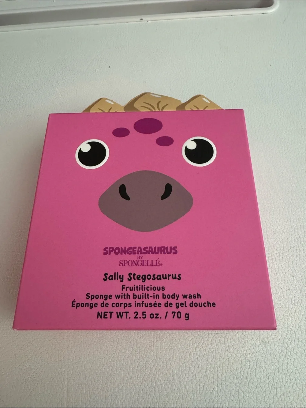 Spongelle cute dinosaur