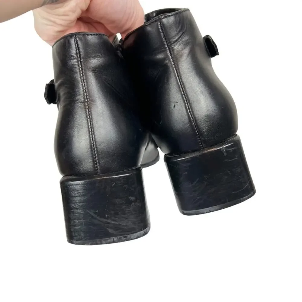 Ecco discoloration boots buckle