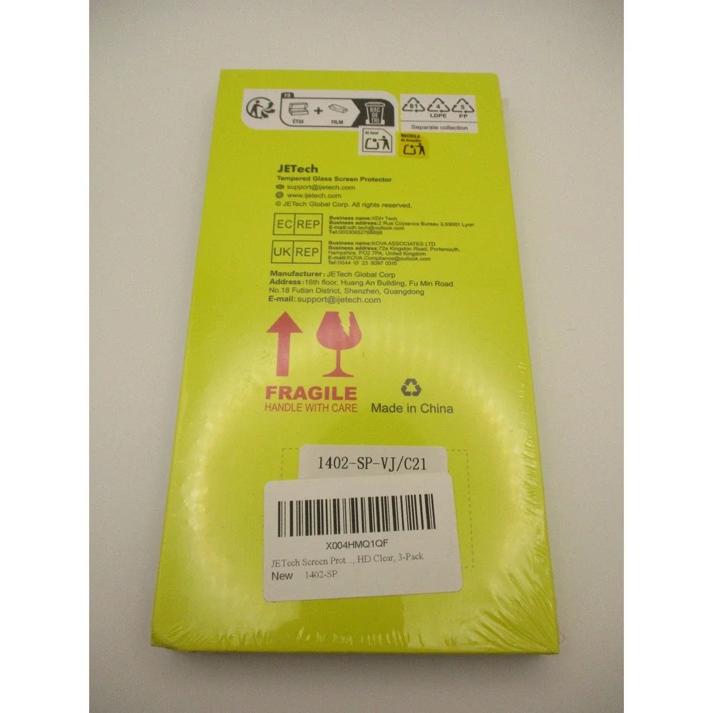 Jetech tempered glass