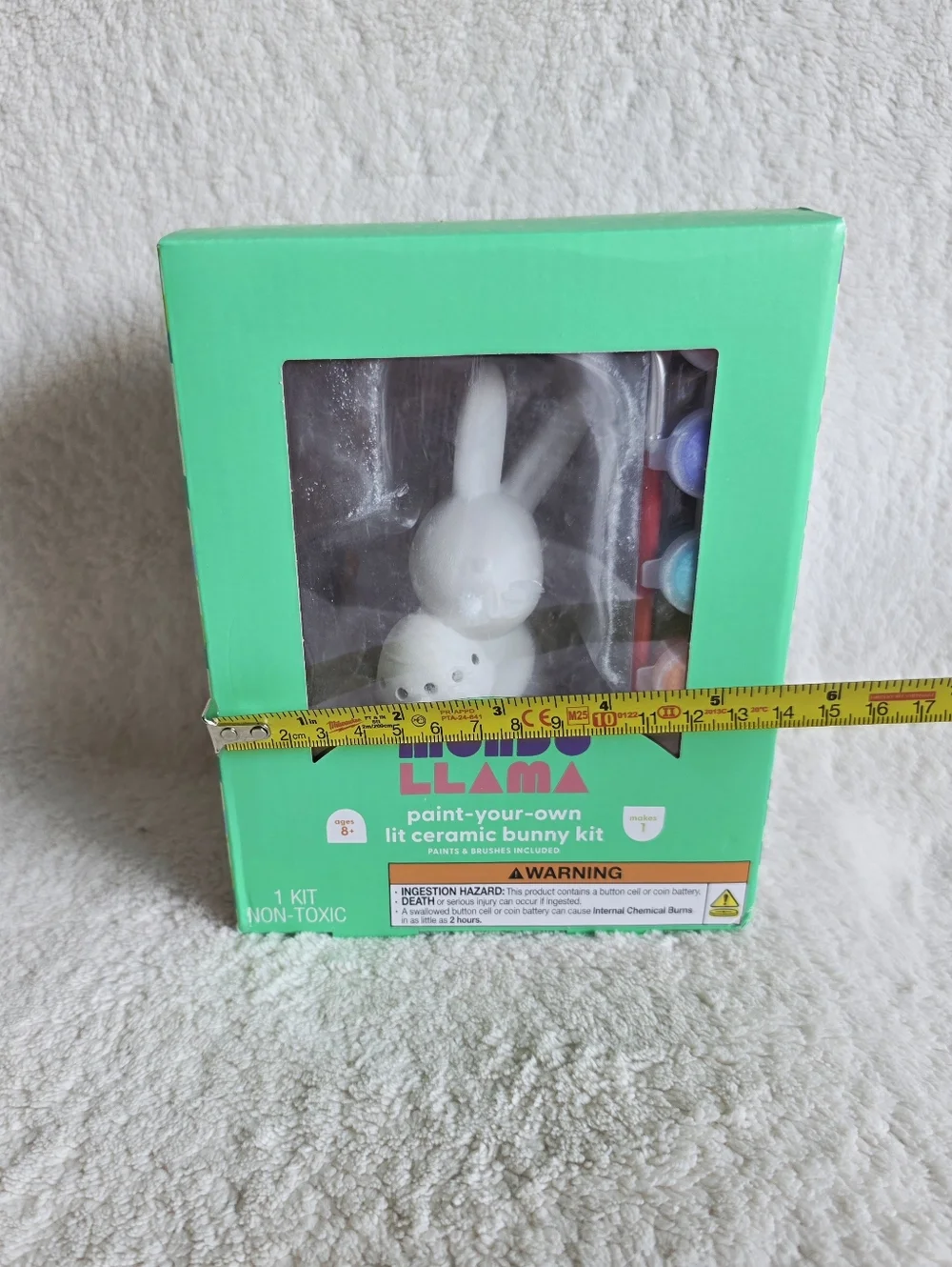 New Easter Craft Lit Ceramic Bunny and Eggs Painting Activity Kit Target 2026