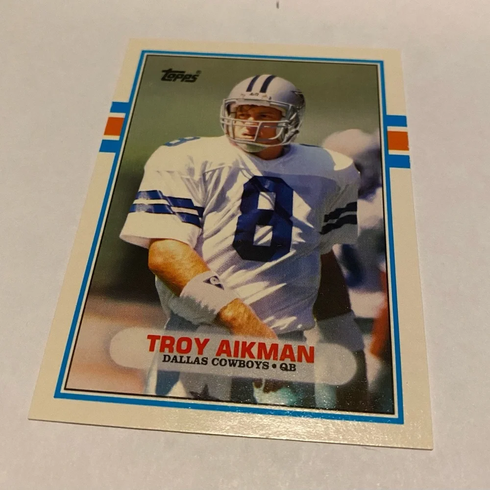 Topps Traded Football Set troy aikman