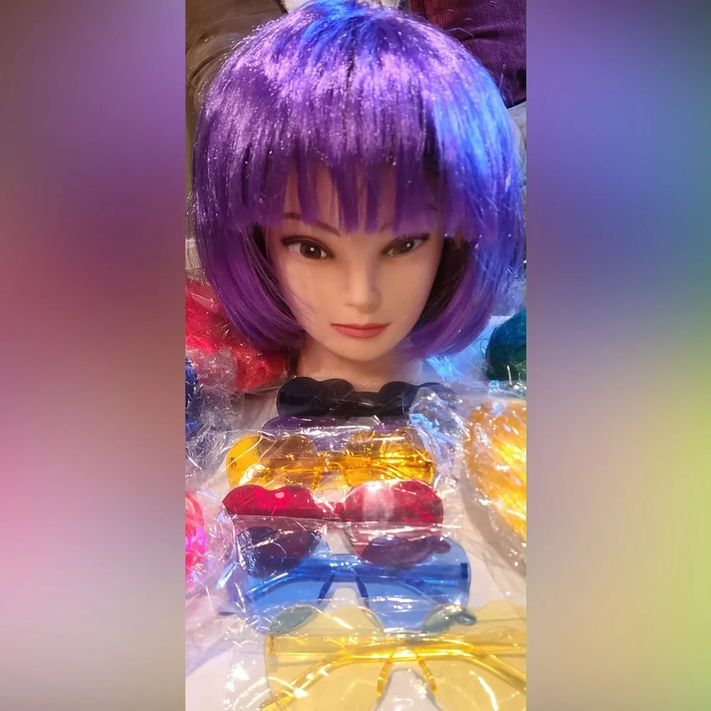 N/A out purple are
