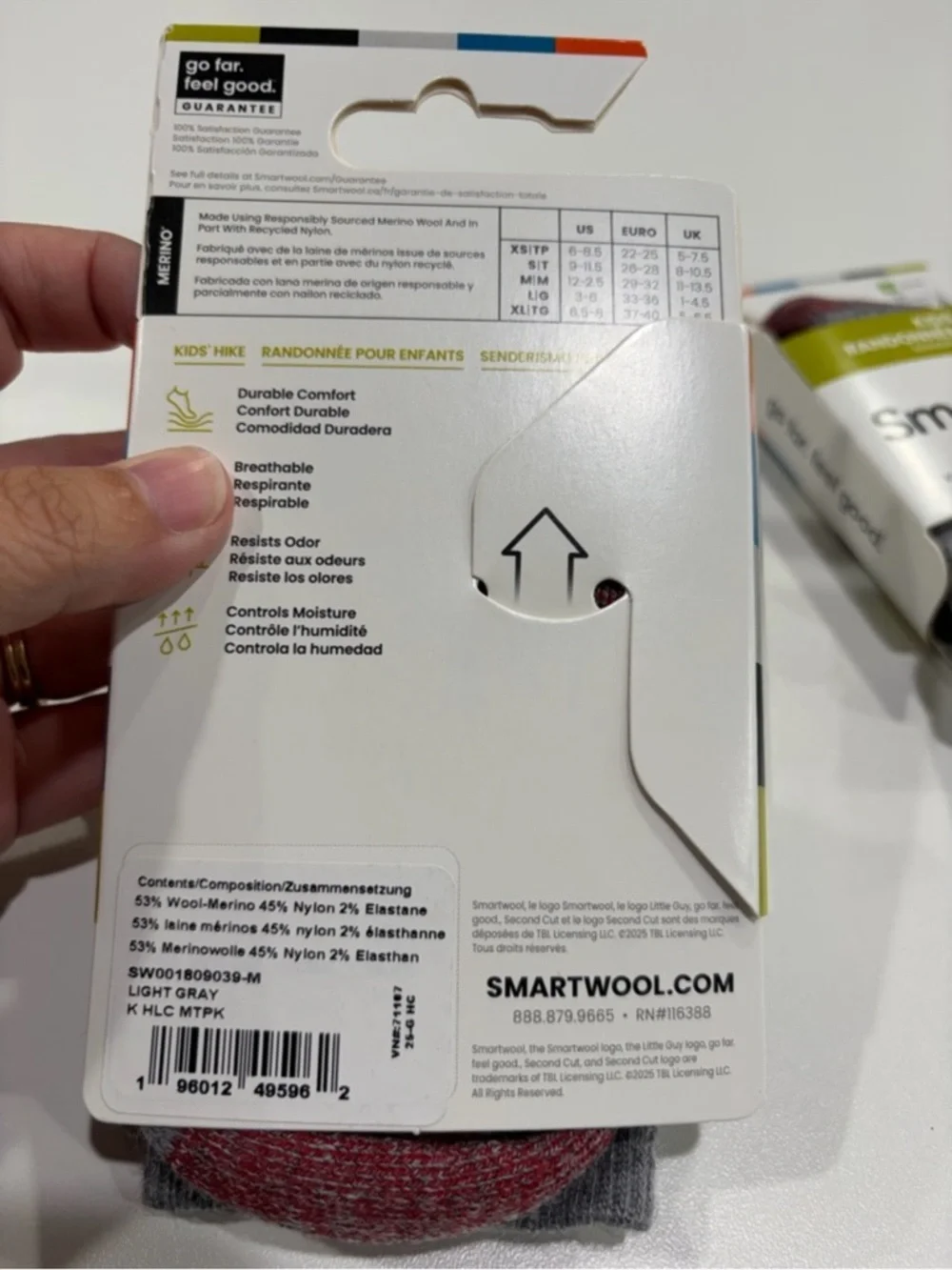 Smartwool temperature united boys