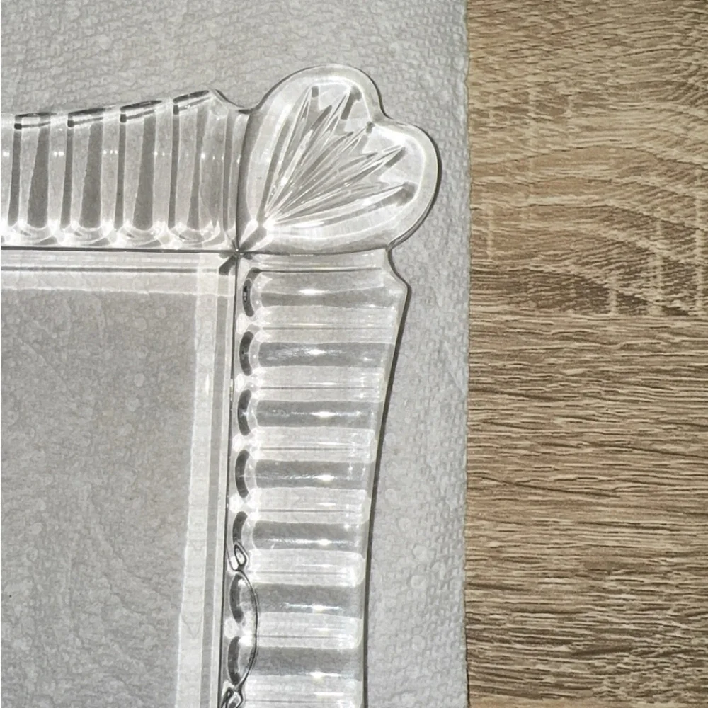 Marquis Waterford Crystal Hearts Picture Photo Frame 3.5x5‎
