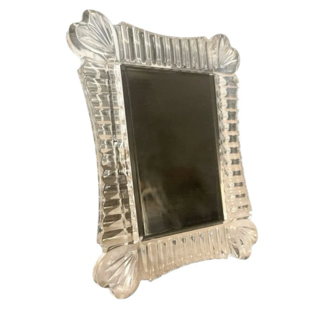 Marquis Waterford Crystal Hearts Picture Photo Frame 3.5x5‎