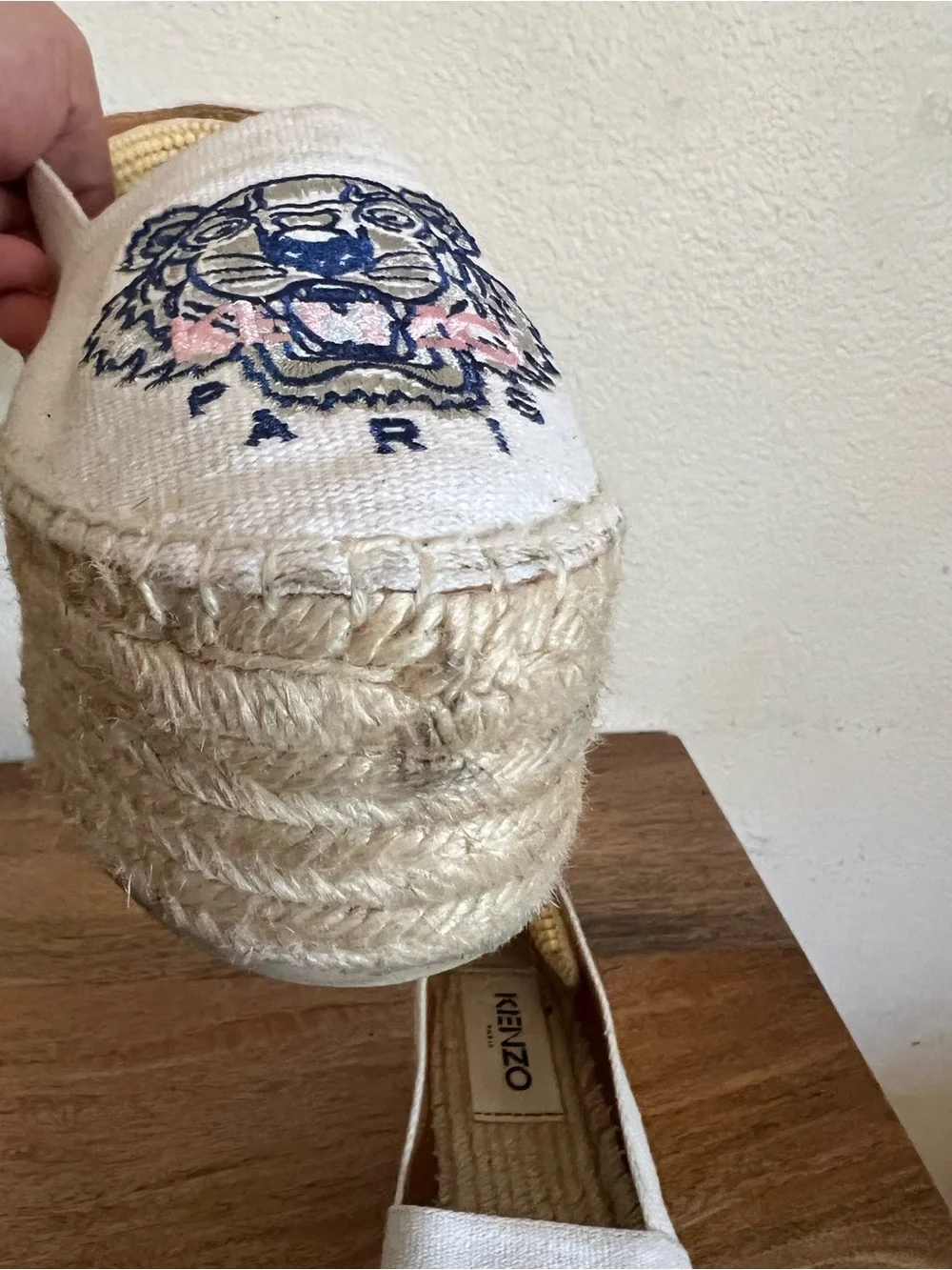 KENZO Tiger Platform Espadrilles Size EUR 36
