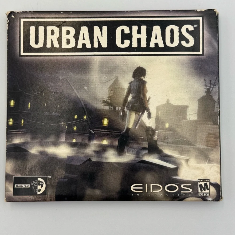 Urban Chaos PC‎ CD-ROM Big Box Complete 1999 Eidos Interactive Vintage