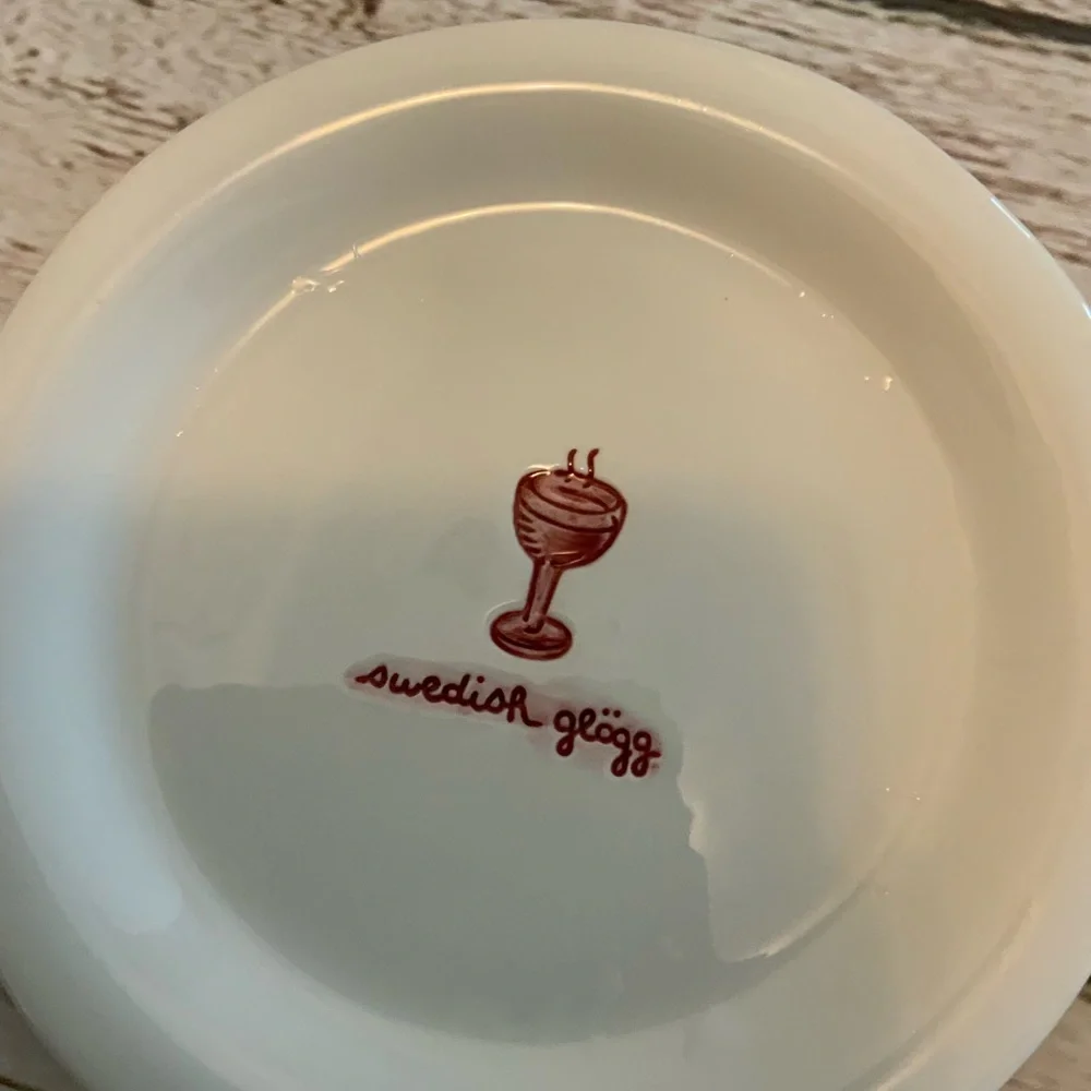 Williams Sonoma Appetizer Dessert Plates Coffee Set of‎ 4