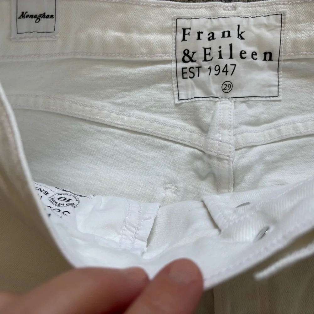 Frank & Eileen elegant white