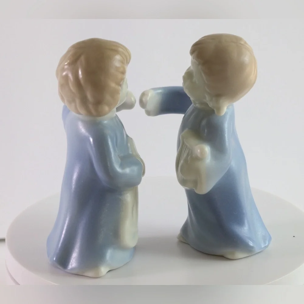 Vintage Porcelain Candle Hudders