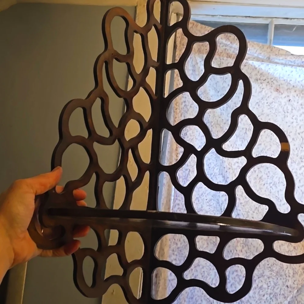 Vintage wood walnut