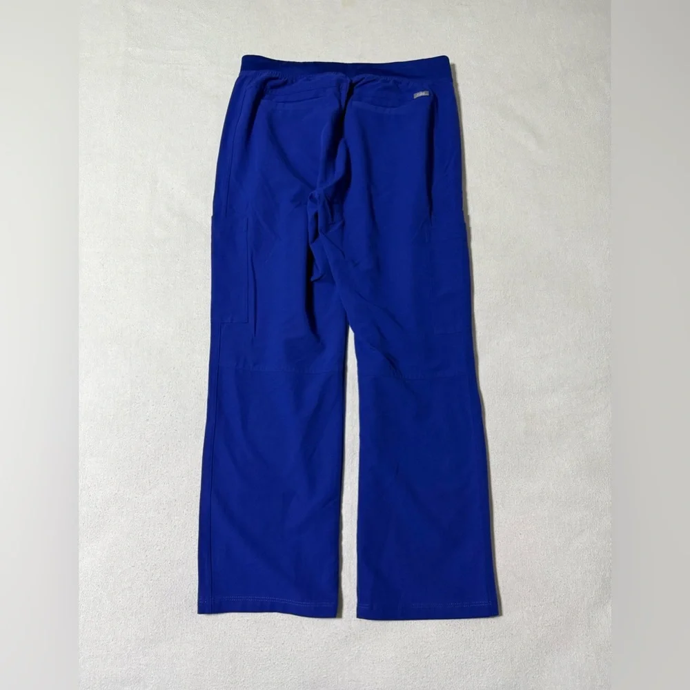 FIGS‎ Axim Mens Large Cargo Scrub Pants Technical Collection Royal Blue