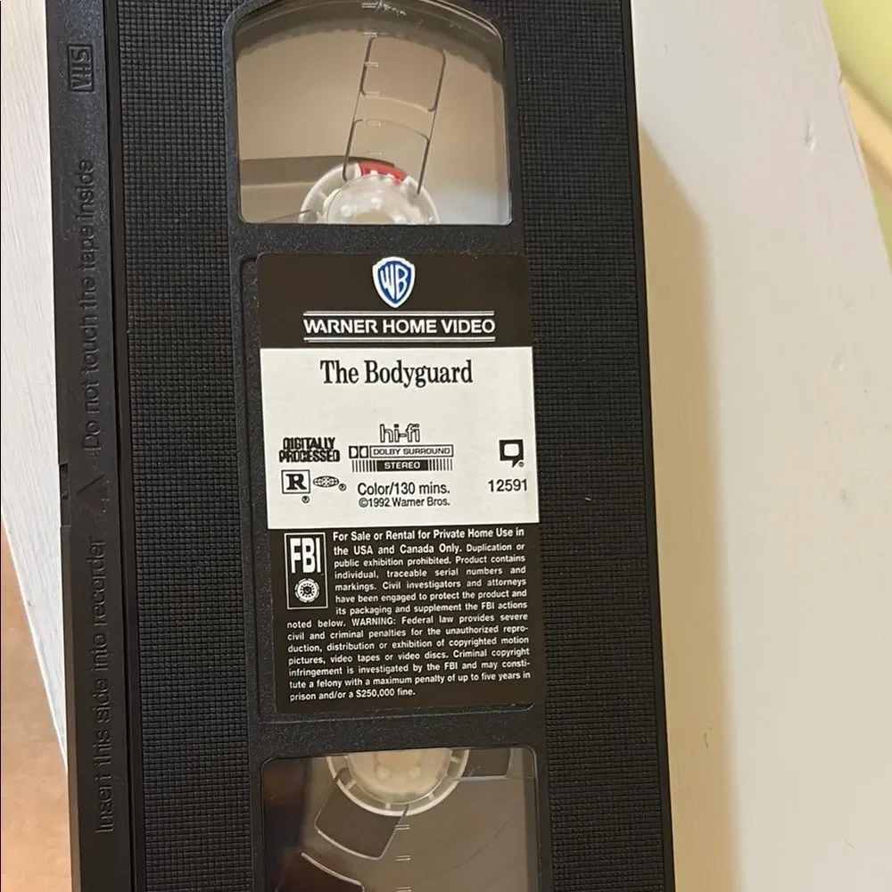 N/A bodyguard vhs