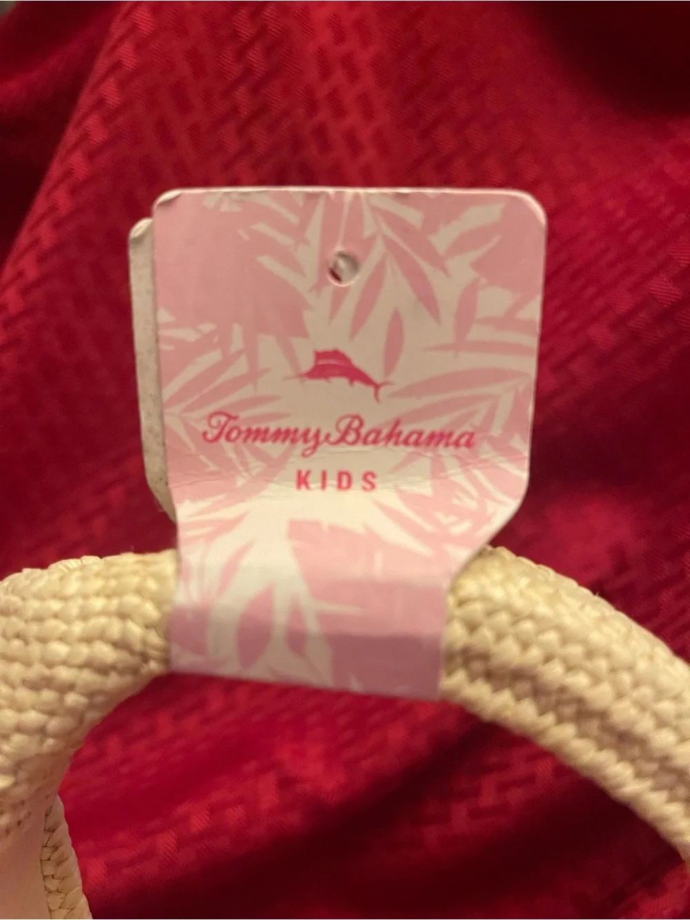 Tommy Bahama Kids Cream Braided Headband