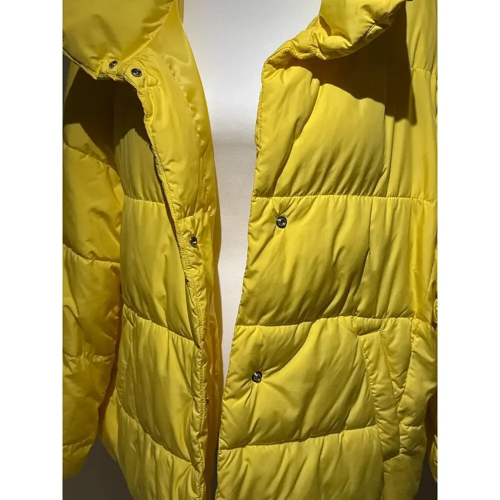 Talbots Yellow Quilted Jacket Size‎ 2X