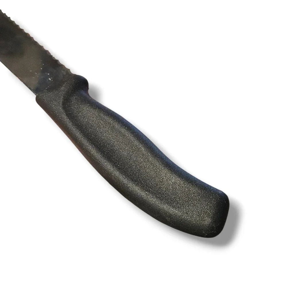 Victorinox Serrated 8 Inch Blade Bread Knife‎ Kitchen Black Swiss Made 6.8633.21