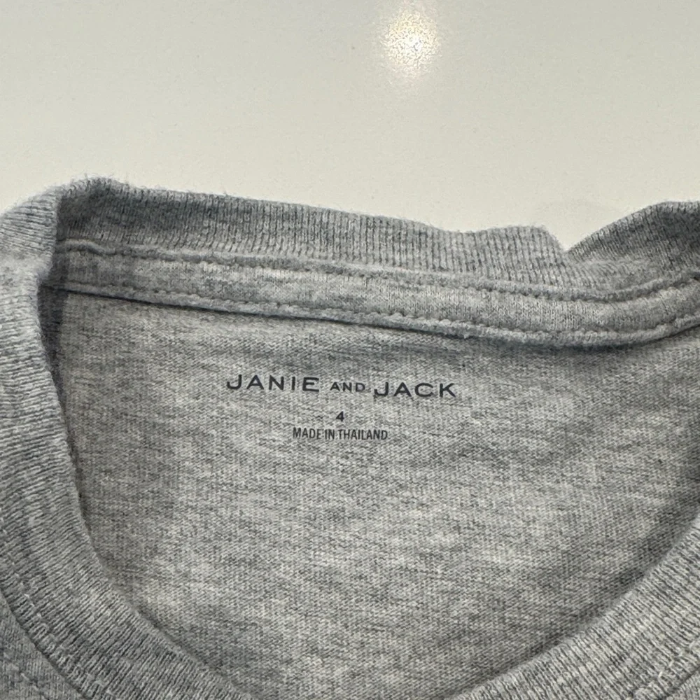 Janie and Jack Gray Deer Mountain Long Sleeve Shirt