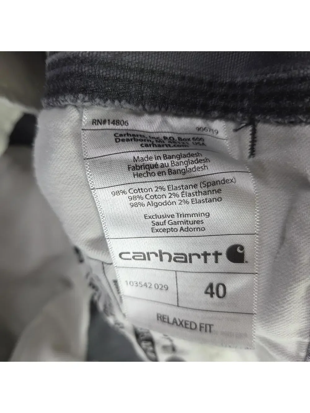 Carhartt rugged flex