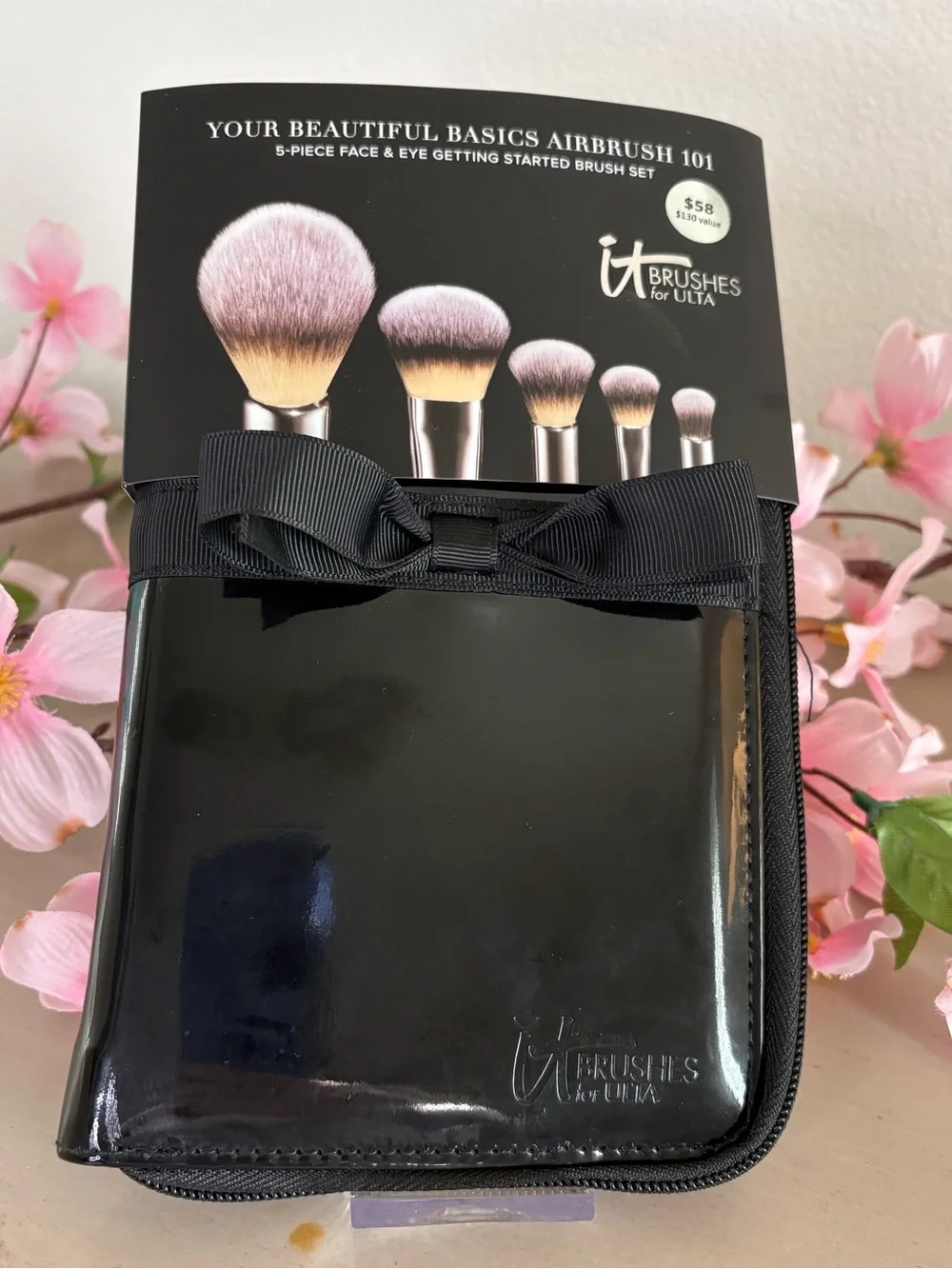 It Brushes Your Beautiful Basics Airbrush 101 5-Piece Face & Eye Brush Set New