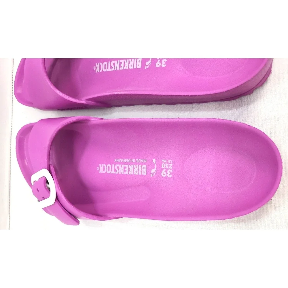 Birkenstock Sandals Madrid Essentials EVA Womens 39 US 8-8.5 Pink Slide Beach