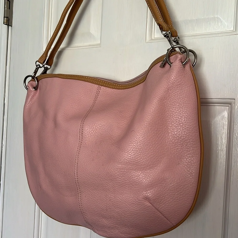 Max New York pink shoulder bag