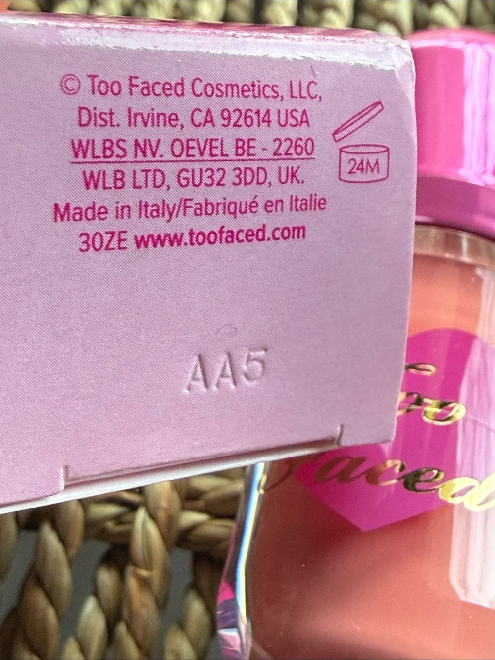 Too Faced show soft