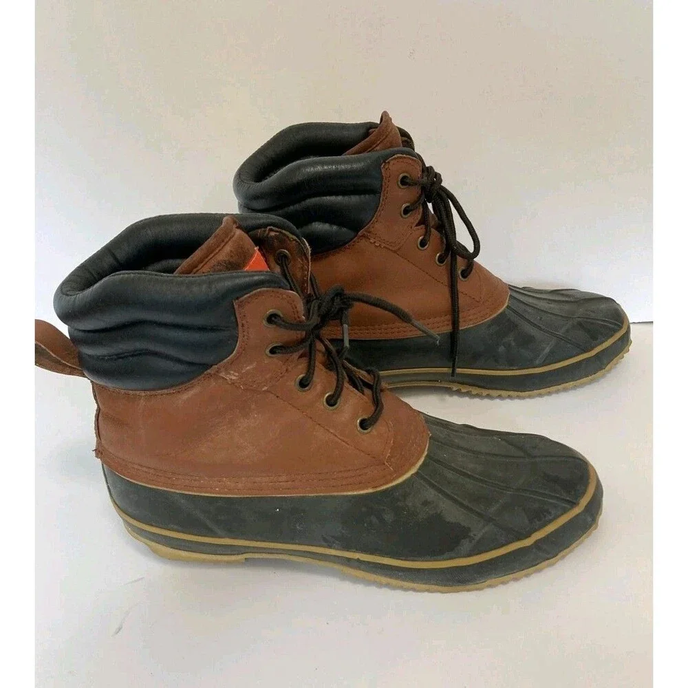 Ozark Trail Boots Mens 11 Brown Pike 5 Duck Boot Outdoor Work Casual