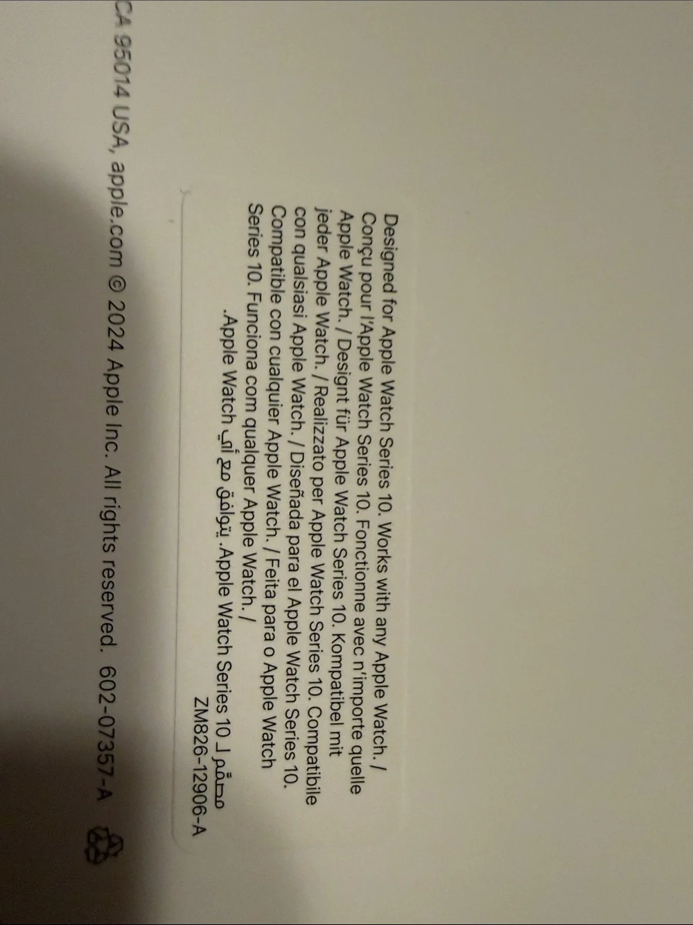 Apple genuine replacement