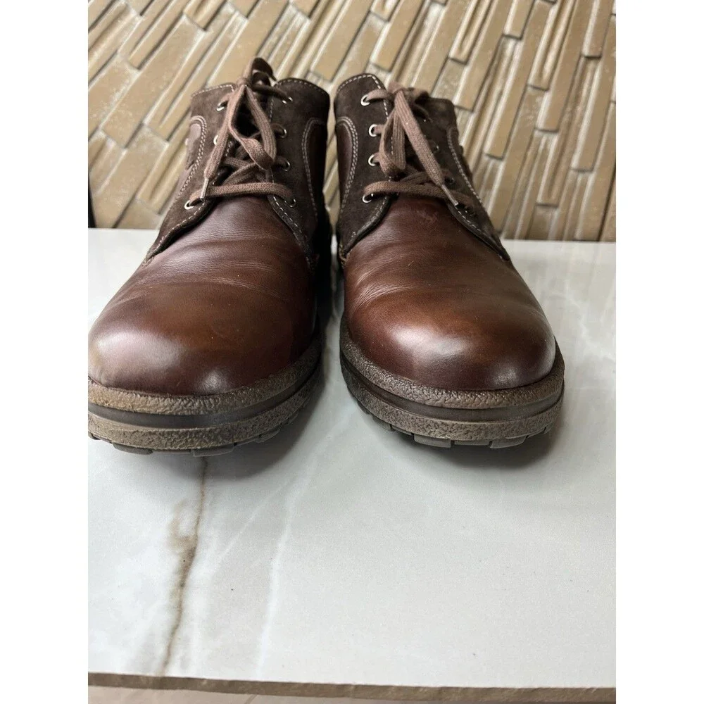 JOSEF SEIBEL Emil 59 15559 MA 145 Sz 45 Men Us 11 11.5 Leather Brown Boots