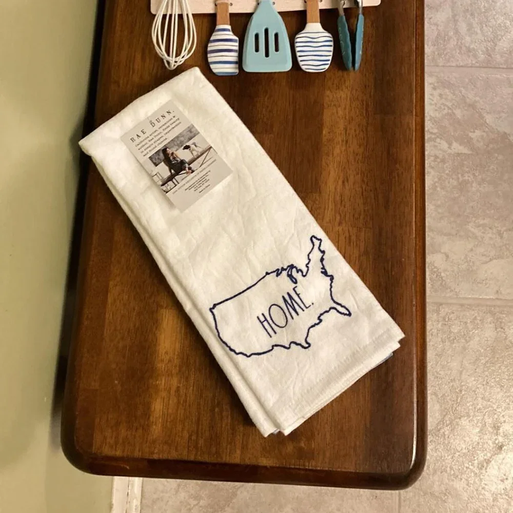 NWT! RAE DUNN Striped Mini Kitchen Utensil Set and Matching 