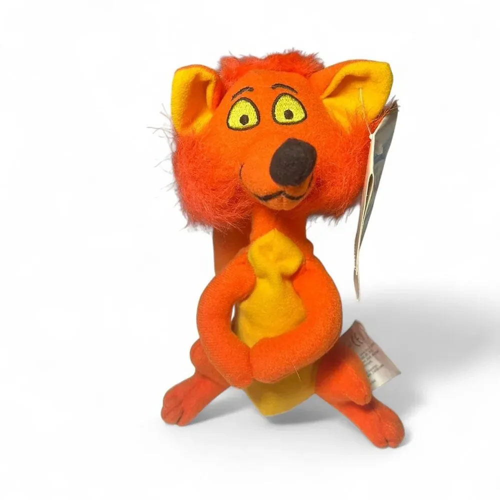 New with tags vintage 90s 1990s Disney's Mary Poppins Fox Mini Bean Bag Plush