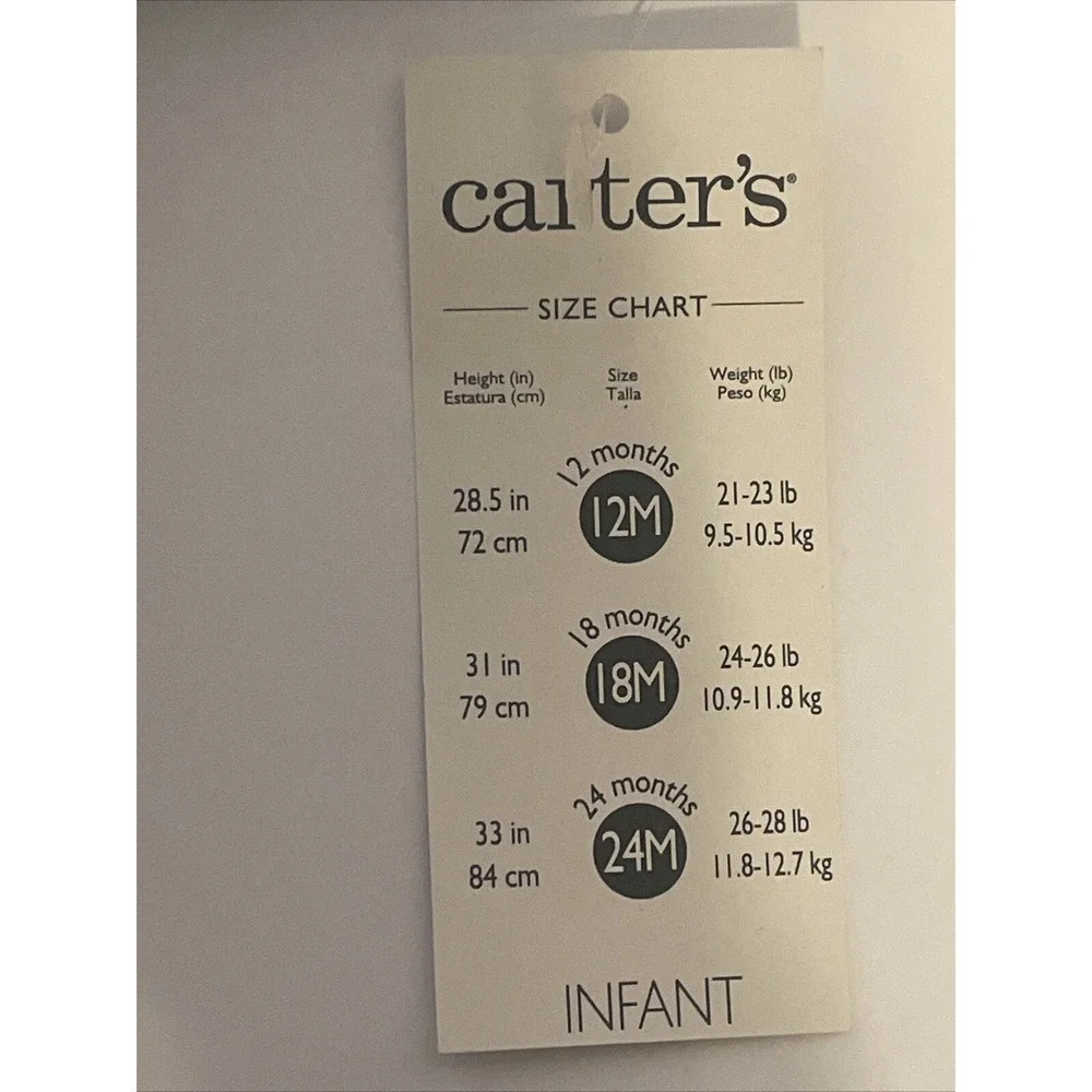 Carters please thoroughly