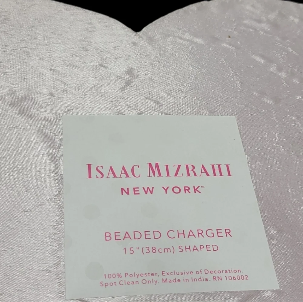 Isaac Mizrahi pretty chargers