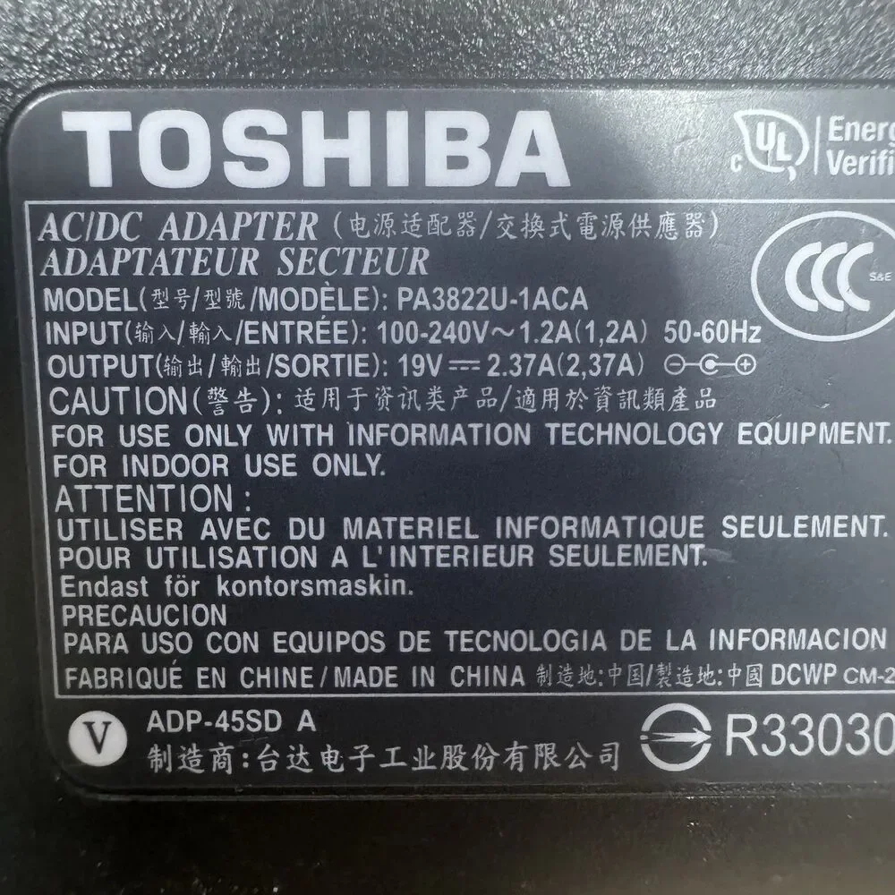 Toshiba reasonable been