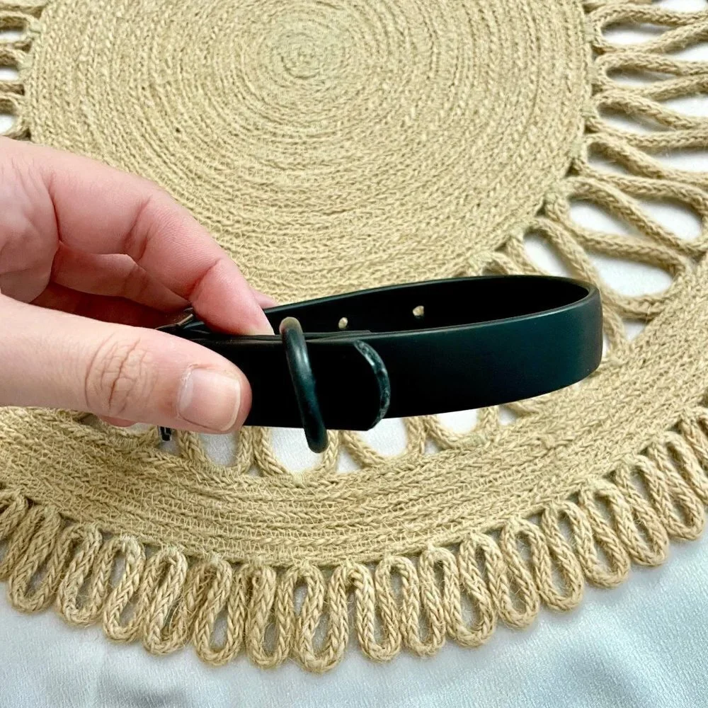 Wild One Black Dog Collar Size S