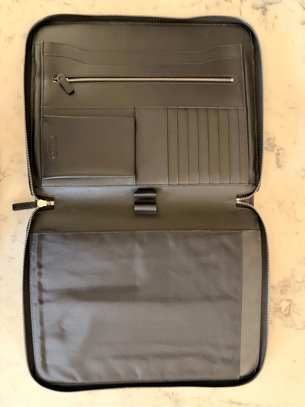 Coach sleek leather