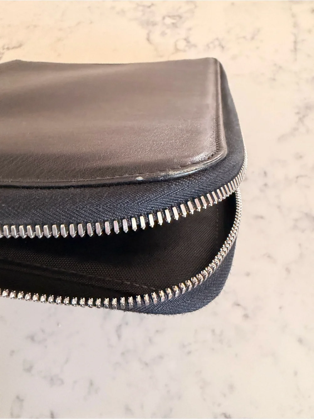 Coach sleek leather