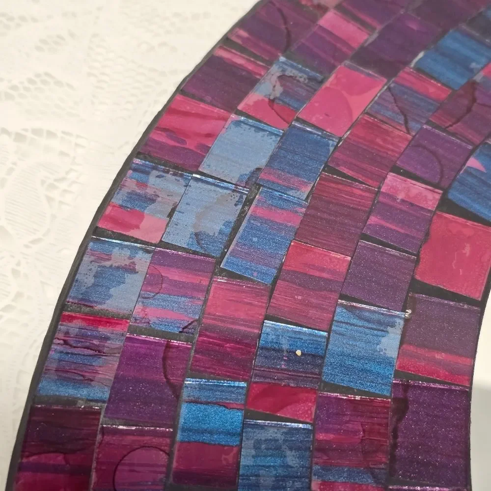 Vintage glass mosaic