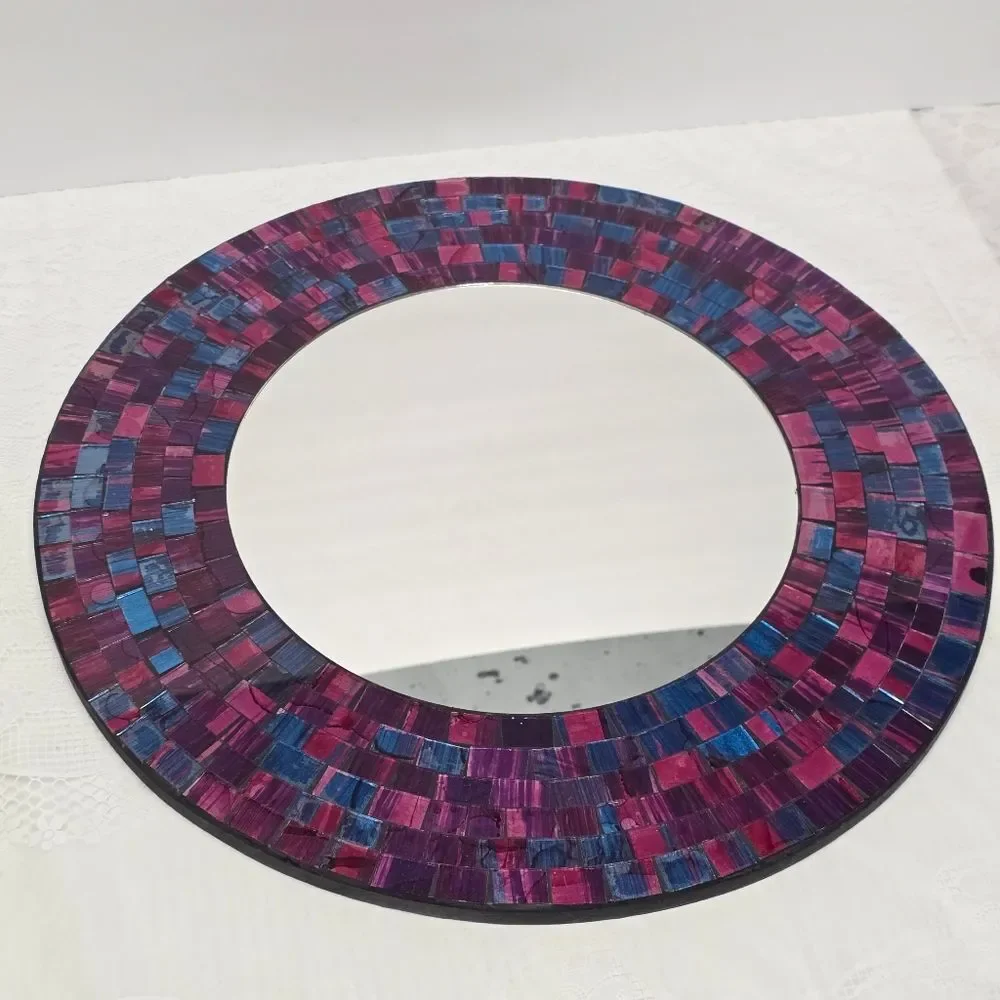 Vintage glass mosaic