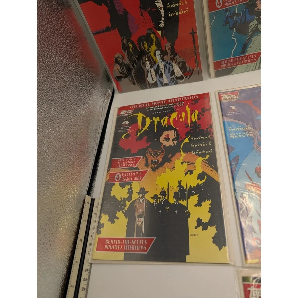 Bram Stoker's Dracula 1-4 And Vlad The Impaler 1-3 Topps Comic Complete