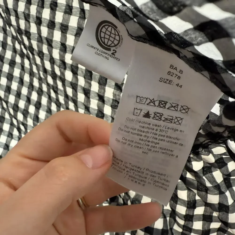 Ganni gingham check
