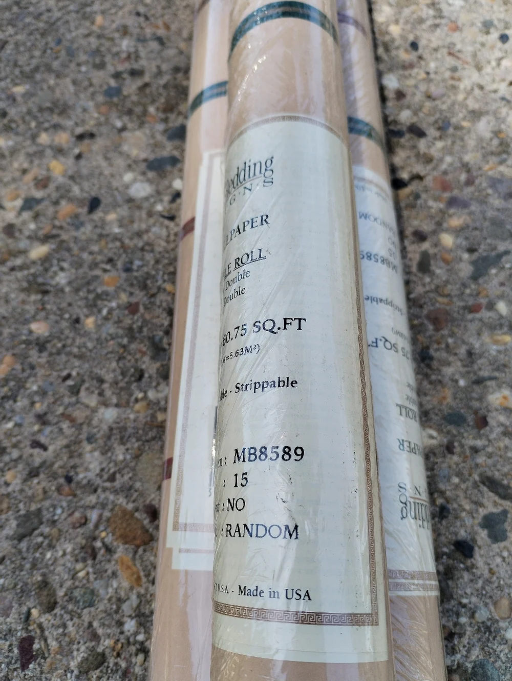 Ronald Redding Designs Wallpaper 60.75 sq.ft Lot of 3