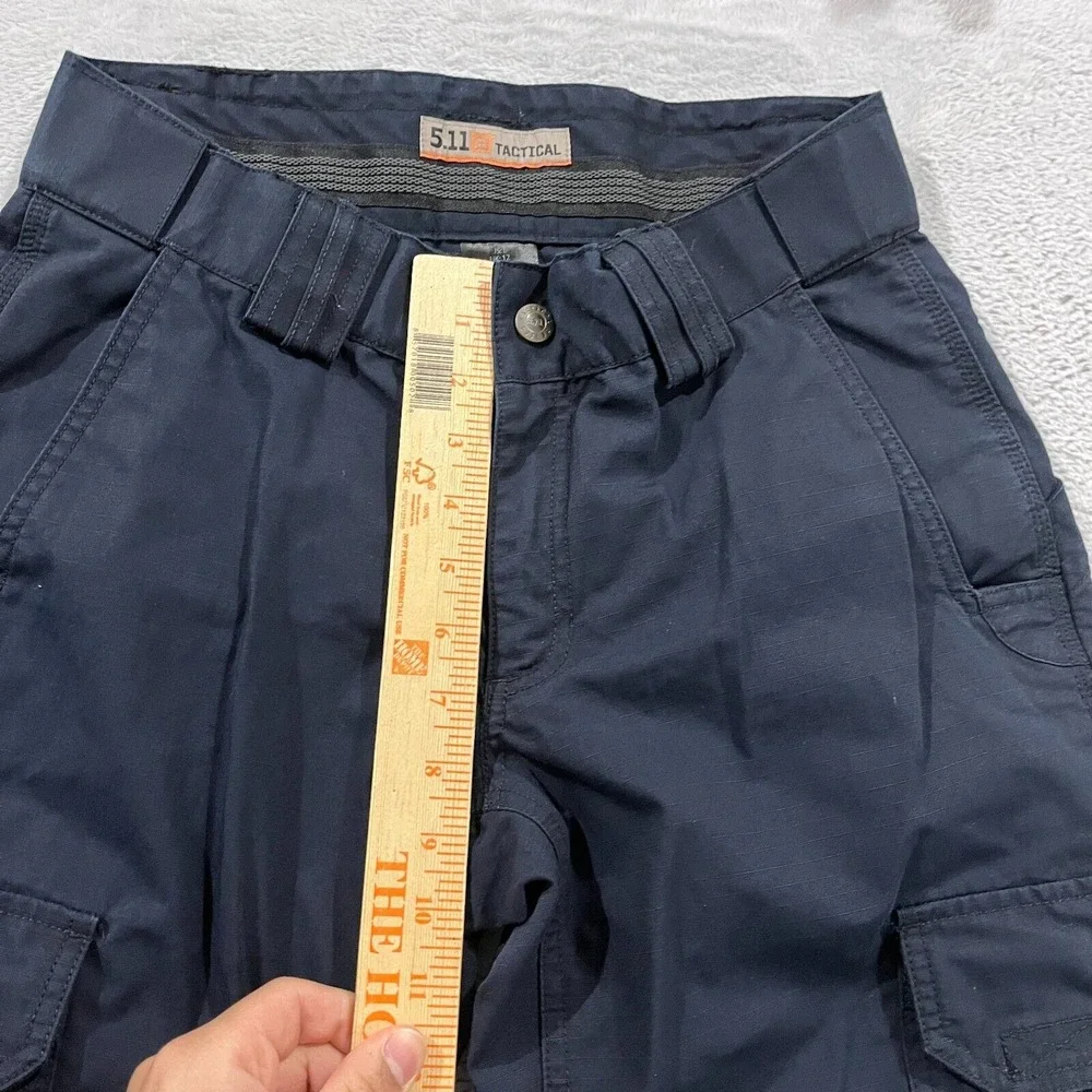 5.11 Tactical Cargo Pants Women's 8‎ Navy Blue Ripstop Tactile