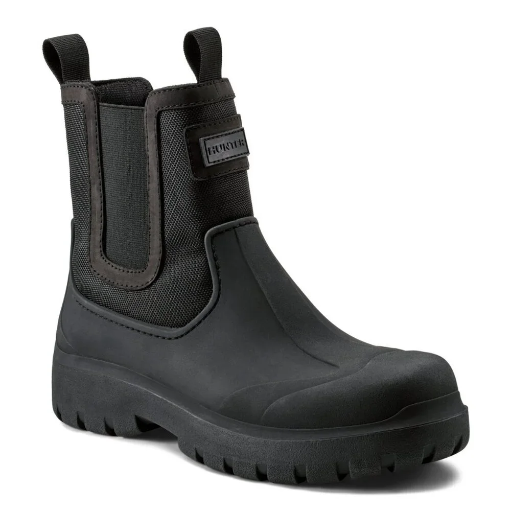 NEW Mens Hunter Lorde sz 12 Insulated Waterproof Chelsea Boots Black $200 msrp