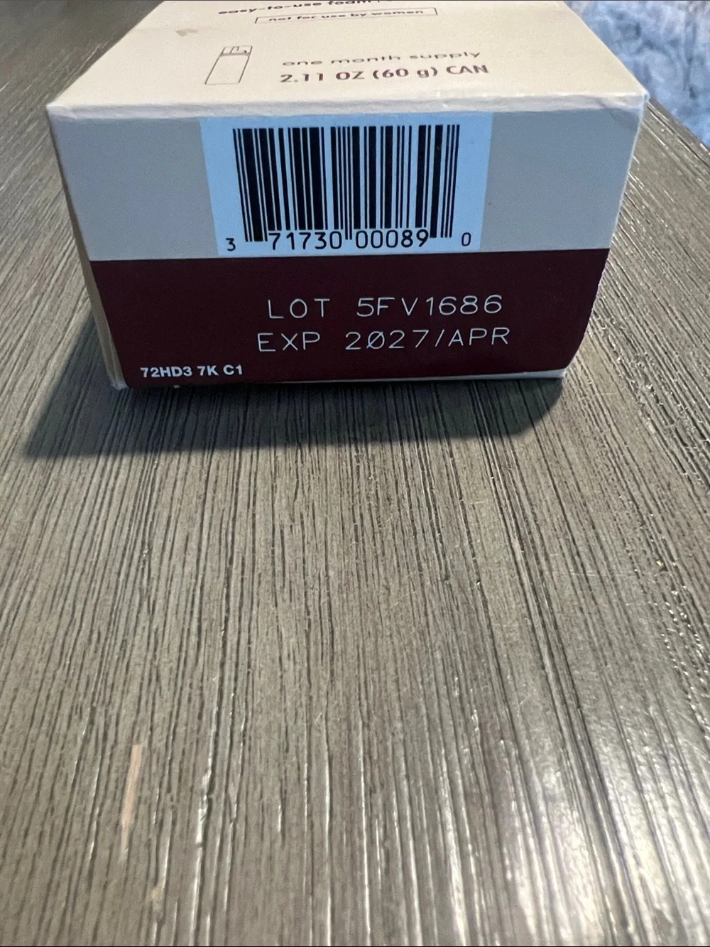 Hims Hair Regrowth Treatment Foam 5% NIB