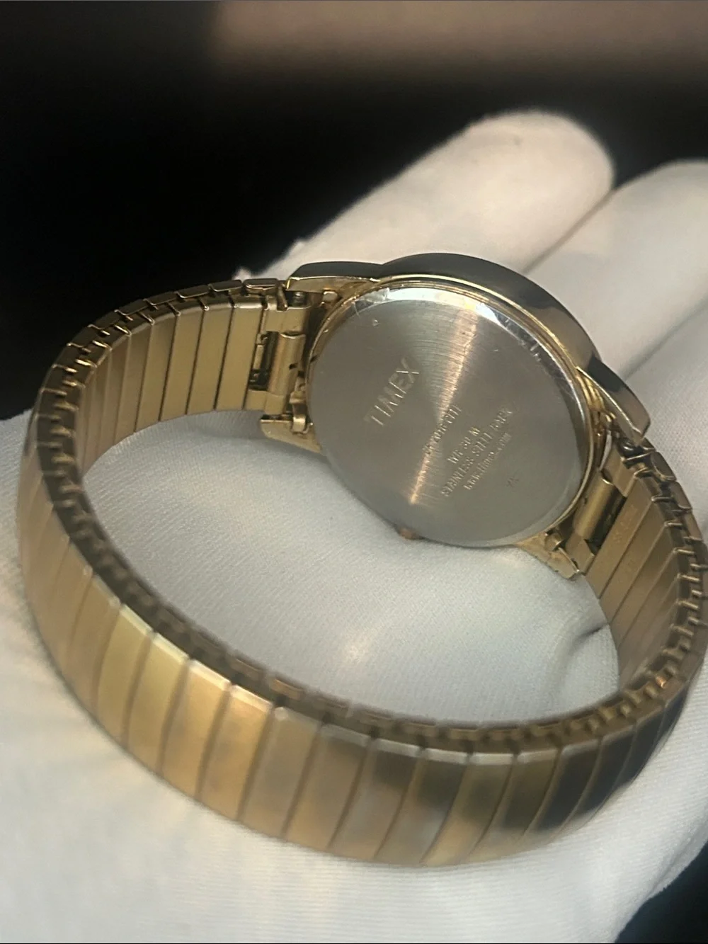 Timex white face minus