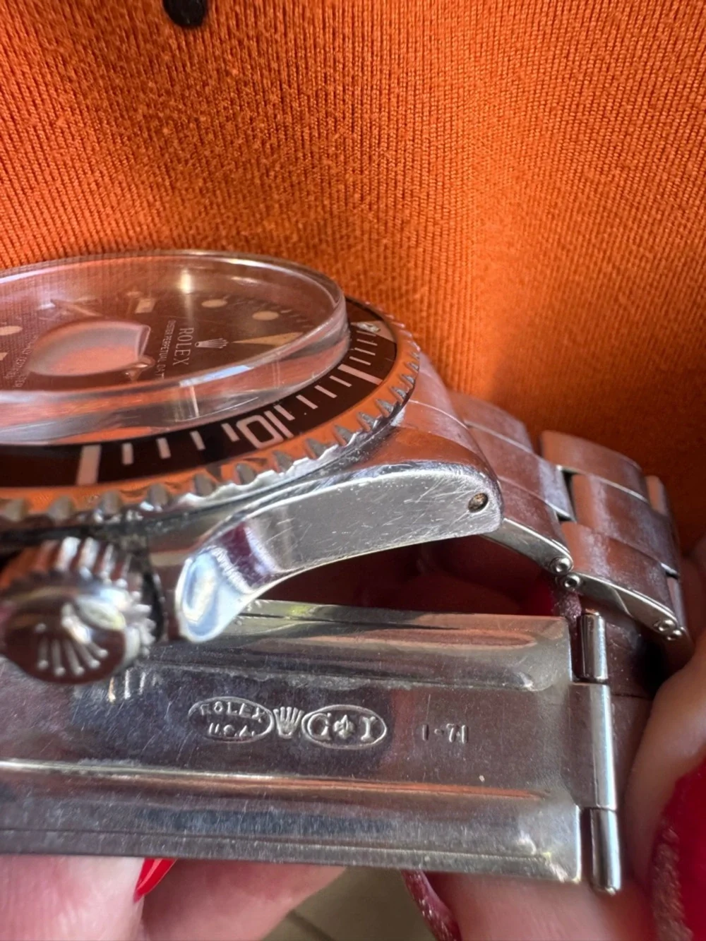 Rolex rare red
